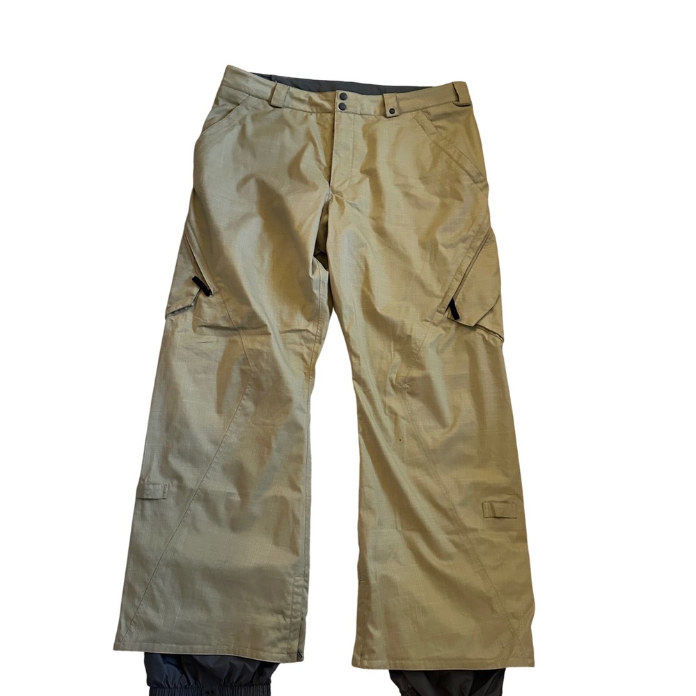 Burton Men's snowpants, Khaki XL - READ